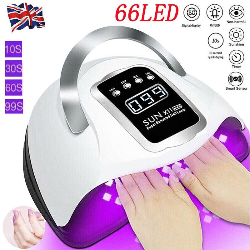 LED nail lamp front view