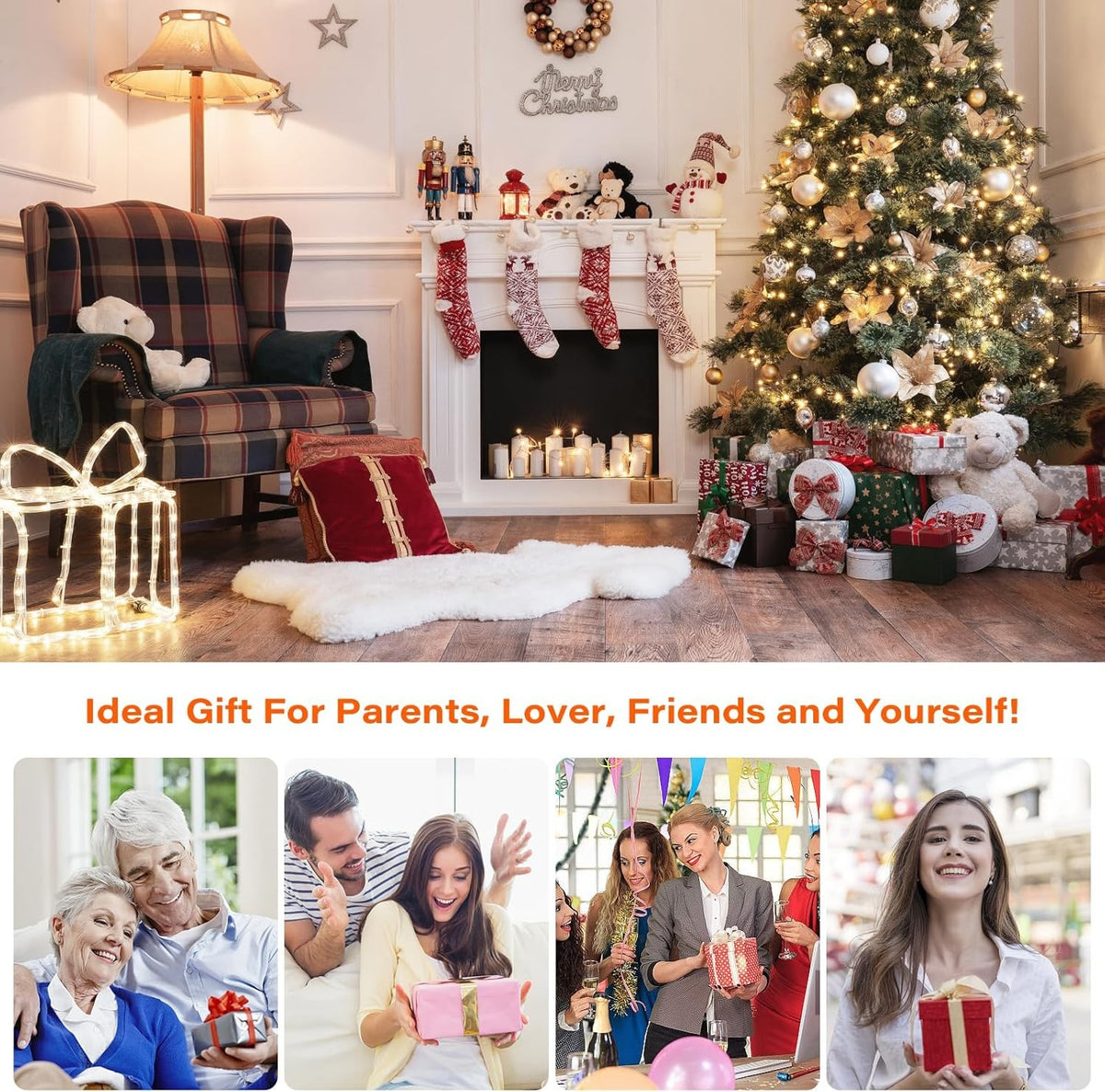 Neck massager gift for parents and friends